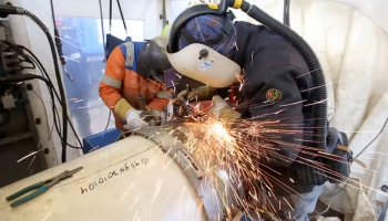 HDD - CO2-Pipe underneath river Het Scheur.